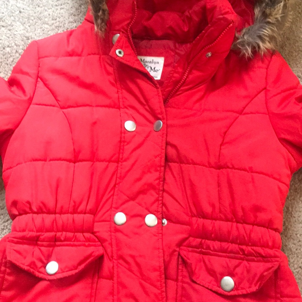 Red Winter Coat